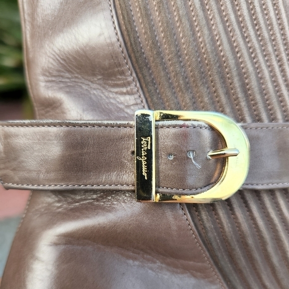 SALVATORE  FERRAGAMO BOOTIES - Picture 4 of 11